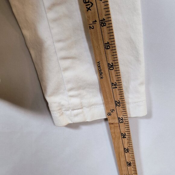 Sigrid Olson Women's Medium White Button-Down Blazer - Picture 11 of 12